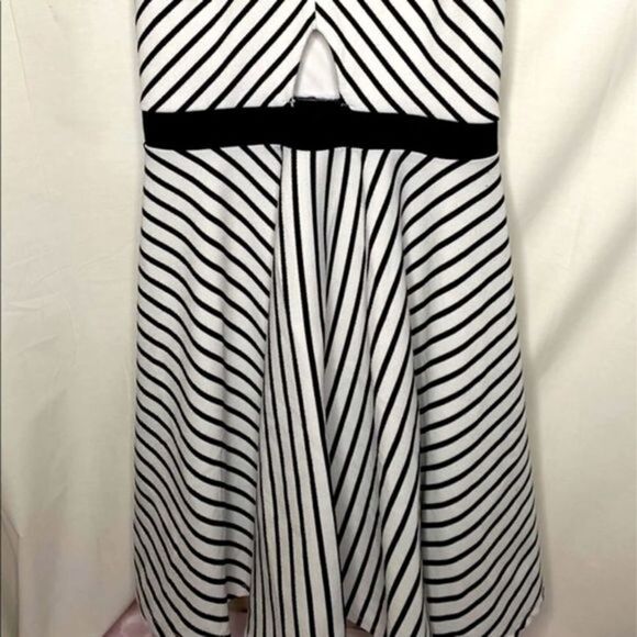 Wild Daist Striped Dress with Cutout Front - Picture 2 of 4
